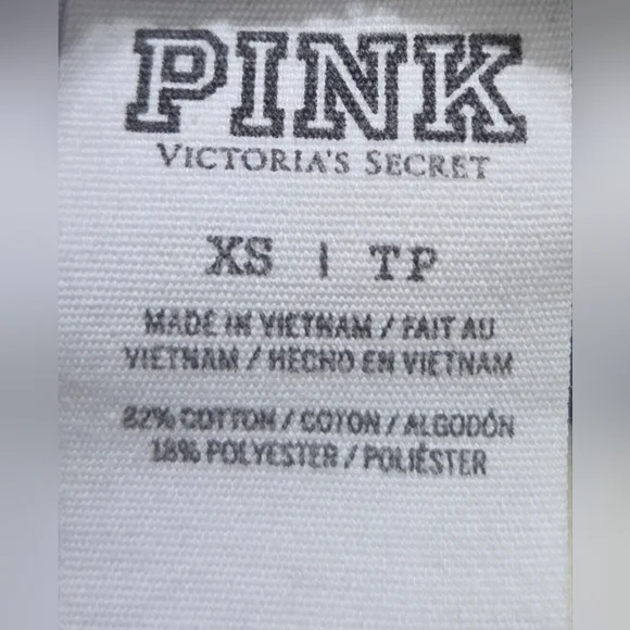 PINK Victoria's Secret Bling Sequin Vintage Velour Sweatpants Joggers HTF Rare - Picture 6 of 6